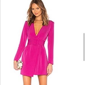 NBD x Naven mini dress in Dark Magenta size XXS